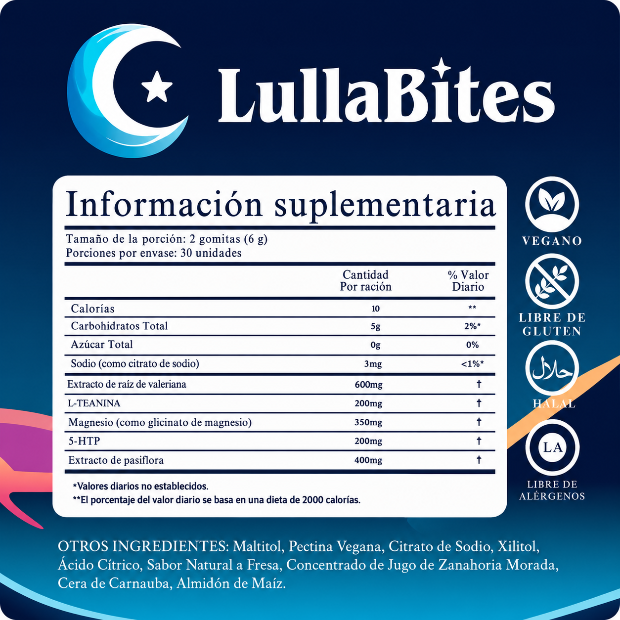 Lullabites (gomitas para dormir)