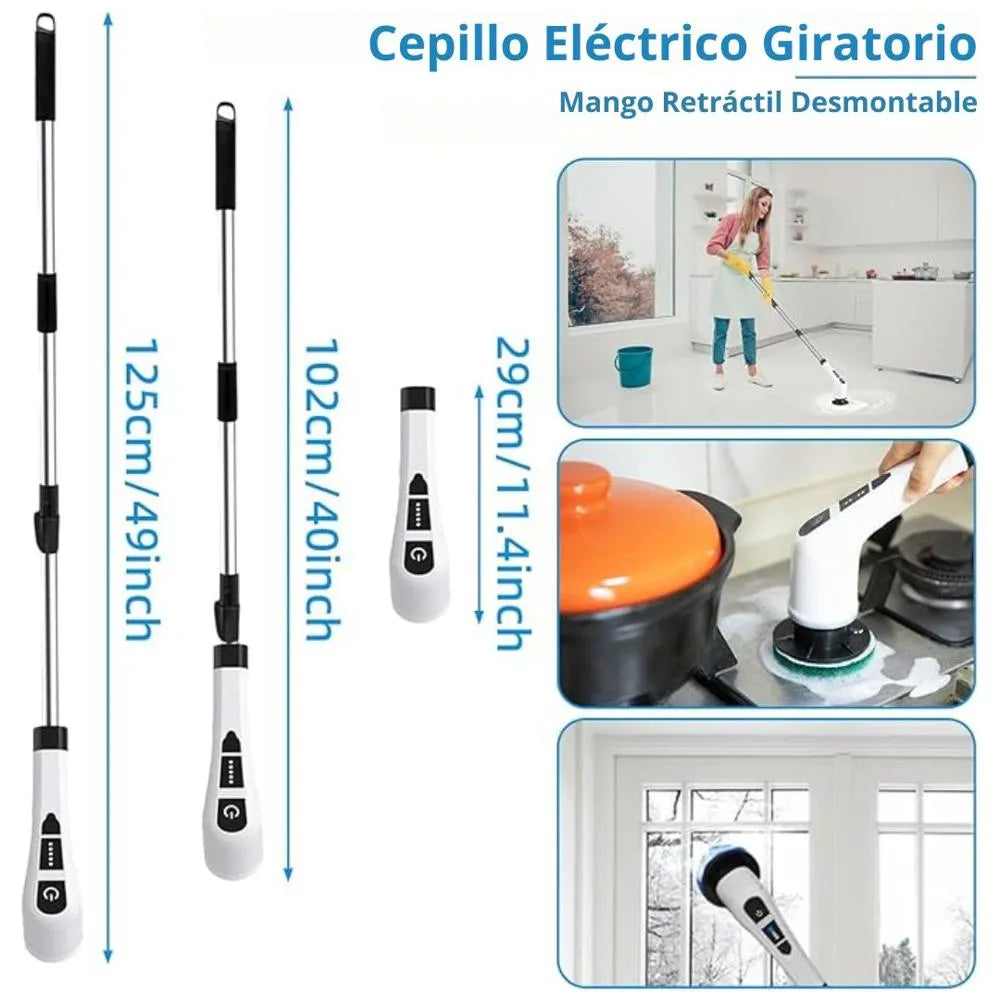 Cepillo Electrico De Limpieza 9 en 1