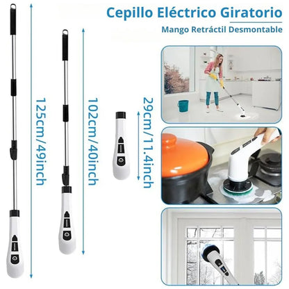 Cepillo Electrico De Limpieza 9 en 1